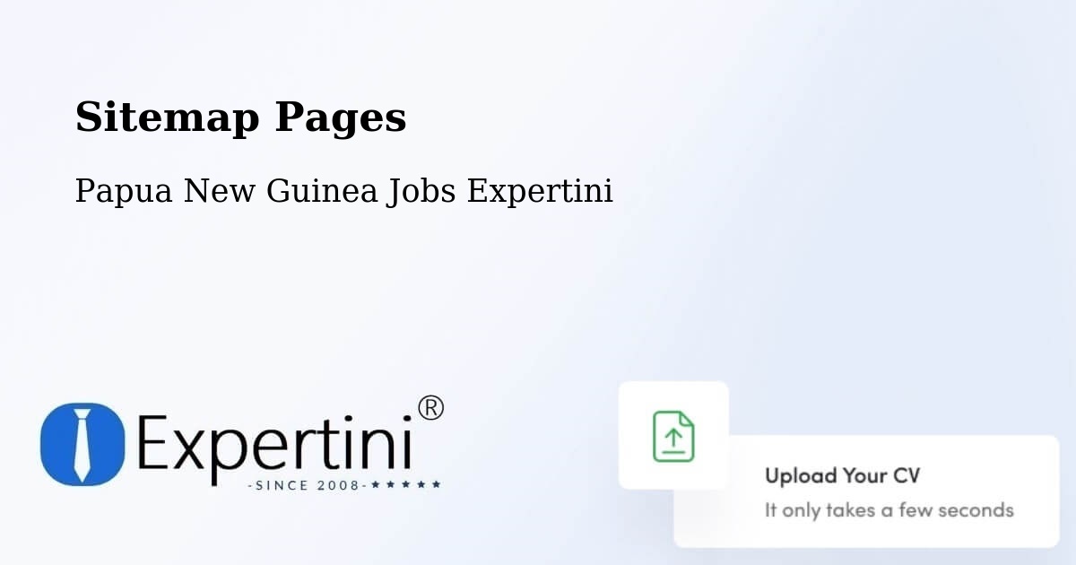 Sitemap Pages - Tewai Siassi - Papua New Guinea Jobs Expertini